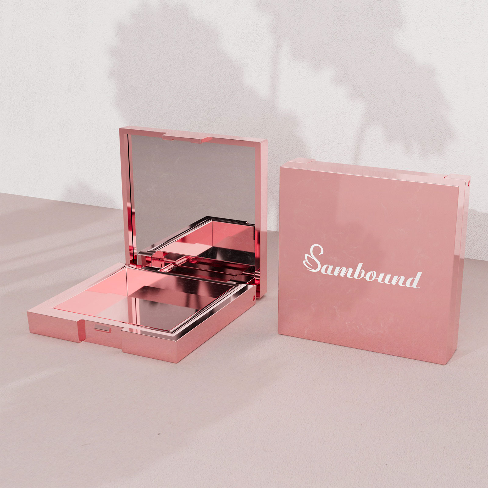 單色多種內格腮紅空盒