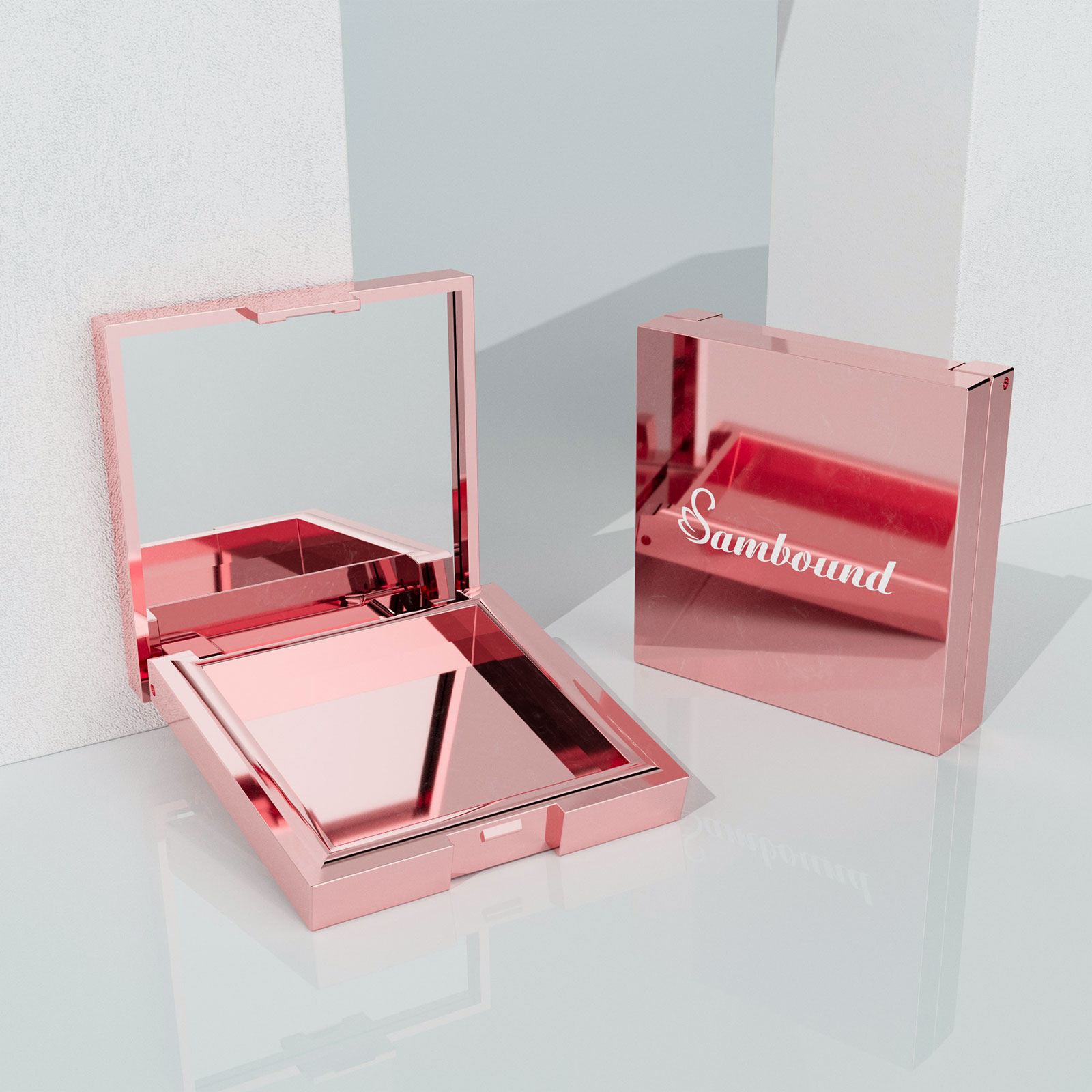 單色多種內格腮紅空盒